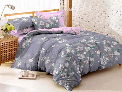 Ткань для постельного белья Сатин S733 (A+B) - (60м+60м)