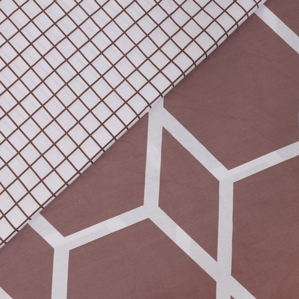 Ткань для постельного белья Бязь "Gold" Lux GL7897 (A+B) - (50м+50м)