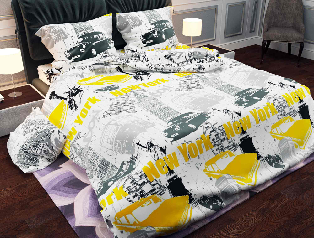 Тканина для постільної білизни Бязь "Gold" Lux GL827