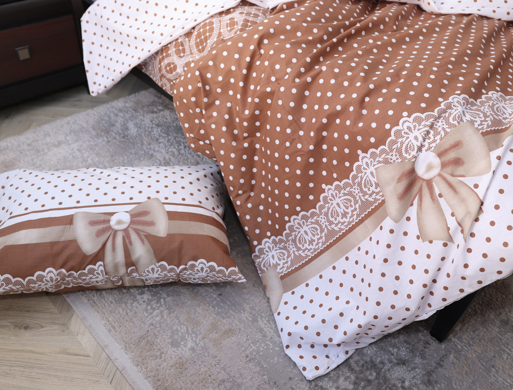 Евро макси набор постельного белья 200*220 из Бязи "Gold" №156917 Черешенка™