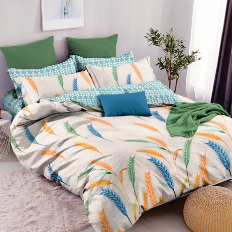 Ткань для постельного белья Бязь "Gold" Lux GL1975cream (A+B) - (50м+50м)