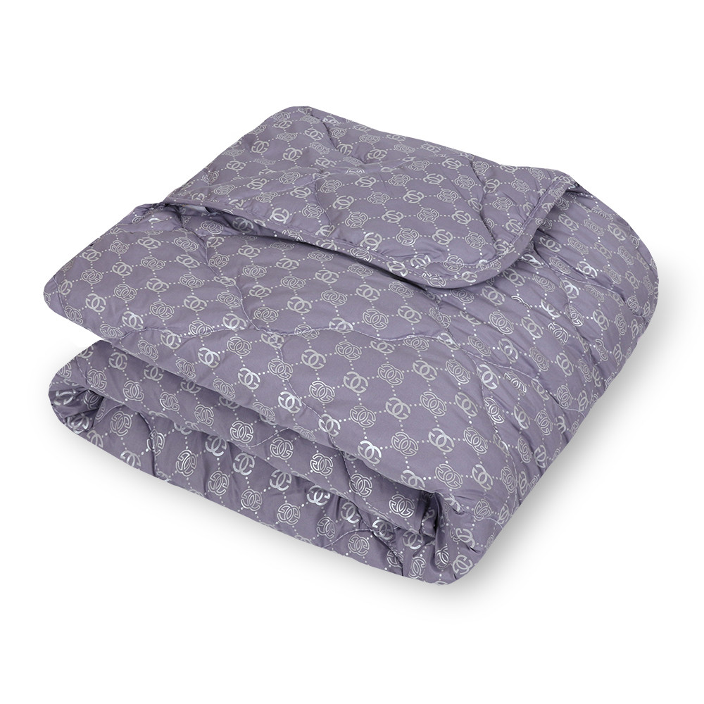 Полуторна літня ковдра мікрофібра/холофайбер №41124