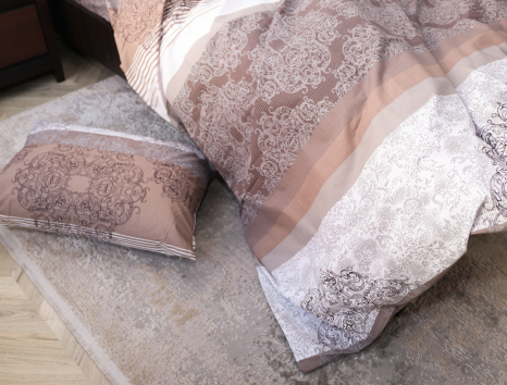 Полуторный набор постельного белья 150*220 из Бязи "Gold" №156889 Черешенка™