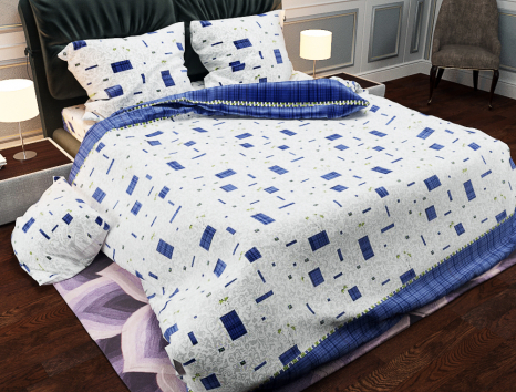 Тканина для постільної білизни Бязь "Gold" Lux GL180