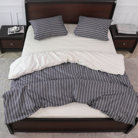 Євро-максі набір постільної білизни 200*220 із Бязі "Gold" №151210АВ Черешенька™