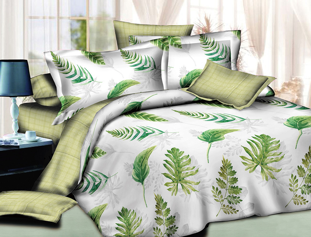 Двуспальный набор постельного белья 180*220 из Ранфорса №1831AB Черешенка™