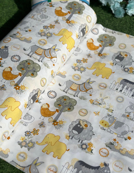 Детская ткань для постельного белья Ранфорс R-11-94 (30м)