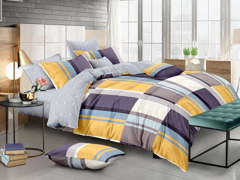 Тканина для постільної білизни Сатин TK-52 (A+B) - (60м+60м)