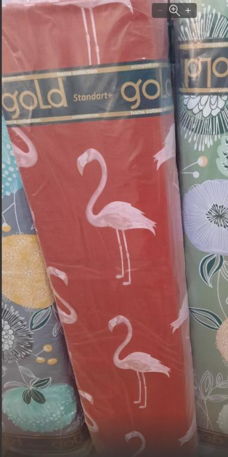 Тканина для постільної білизни Бязь "Gold" Lux GL3530red