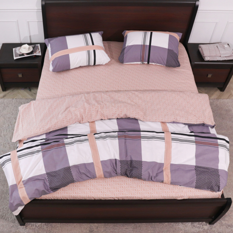 Євро-максі набір постільної білизни 200*220 із Бязі "Gold" №158227АВ Черешенька™