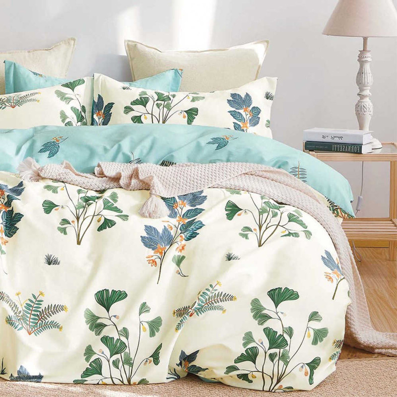 Ткань для постельного белья Бязь "Gold" Lux "Ботанический сад" GL1513 (A+B) - (50м+50м)