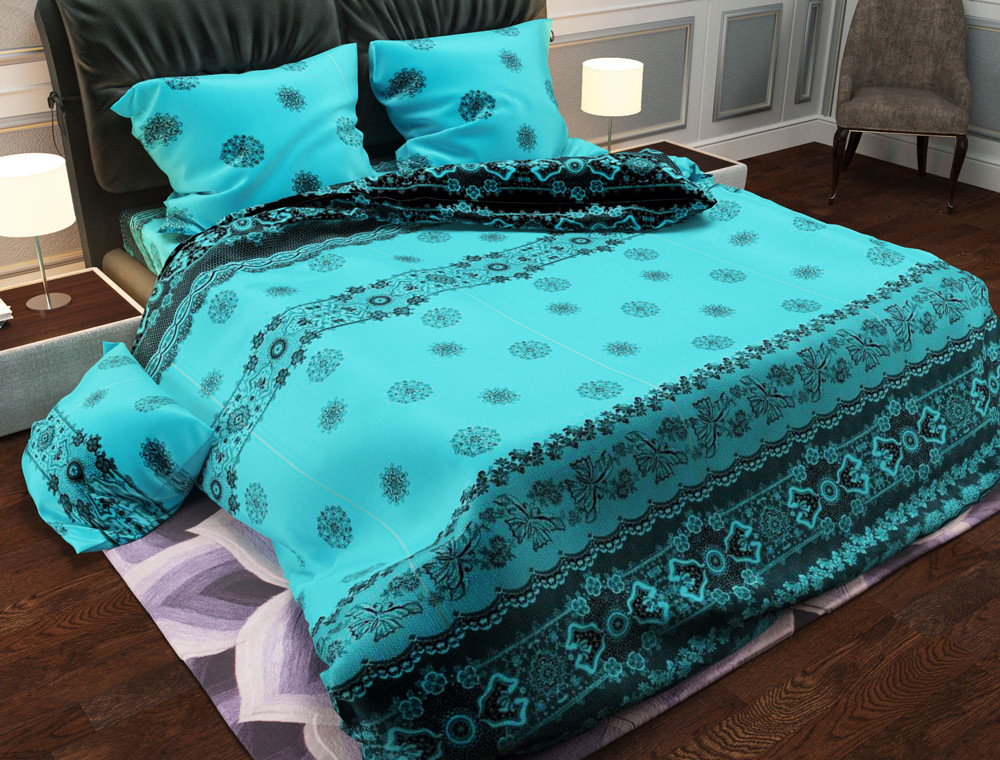 Тканина для постільної білизни Бязь "Gold" Lux GL1186