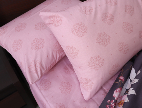 Евро макси набор постельного белья 200*220 из Сатина №107AB Черешенка™