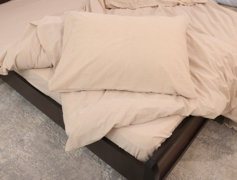 Двуспальный набор постельного белья 180*220 из Вареного Хлопка №87116 Черешенка™