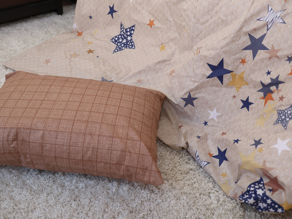 Евро макси набор постельного белья 200*220 из Бязи "Gold" №151269AB Черешенка™