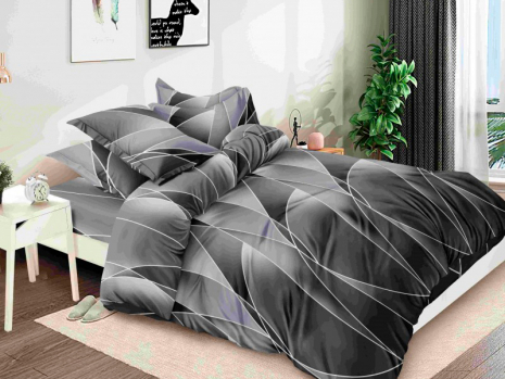 Сімейний набір постільної білизни 240*220 із полікотону №201471 Черешенька™