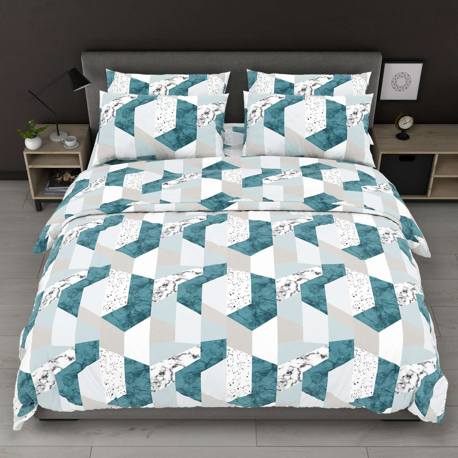 Ткань для постельного белья Бязь "Gold" Lux GL7982