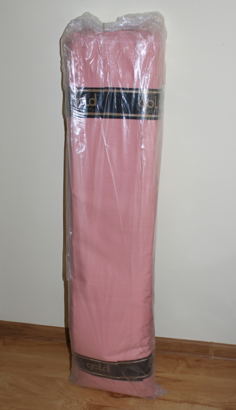 Тканина для постільної білизни Бязь "Gold" Lux однотонна GLlightpink (50м)