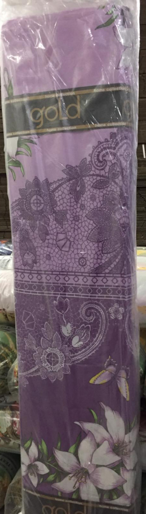 Ткань для постельного белья Бязь "Gold" Lux "Садовая лилия" GL384