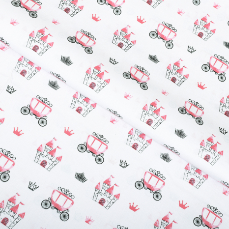 Хлопковая ткань для постельного белья детская CTB1003