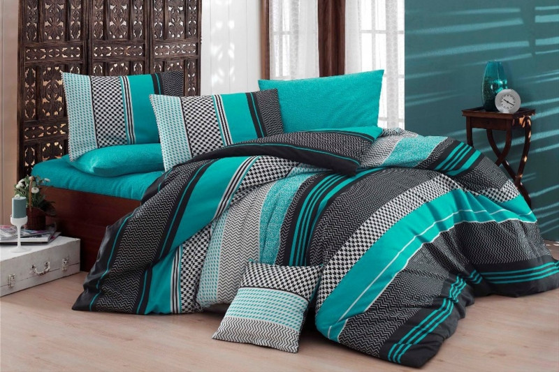 Сімейний набір постільної білизни із Бязі "Gold" №157447AB Черешенка™