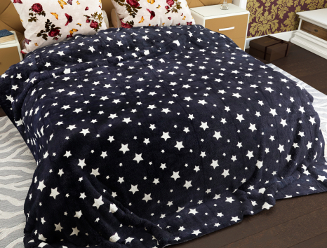 Полуторный флисовый плед №33910