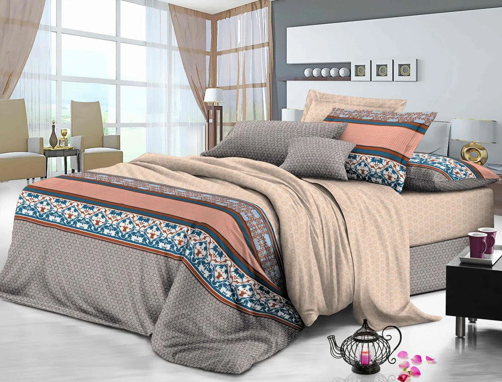 Тканина для постільної білизни Сатин S14-12A (60м)