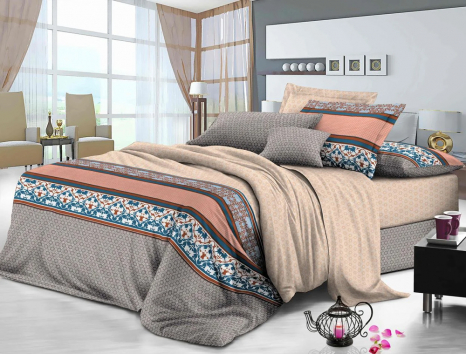 Тканина для постільної білизни Сатин S14-12A (60м)