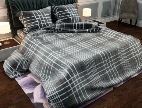 Тканина для постільної білизни Бязь "Gold" Lux GL7963