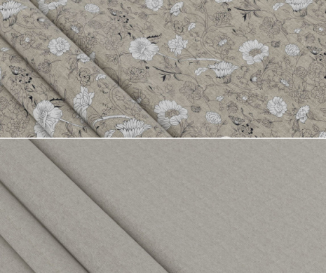 Ткань для постельного белья Бязь "Gold" Lux GL8013 (A+B) - (50м+50м)