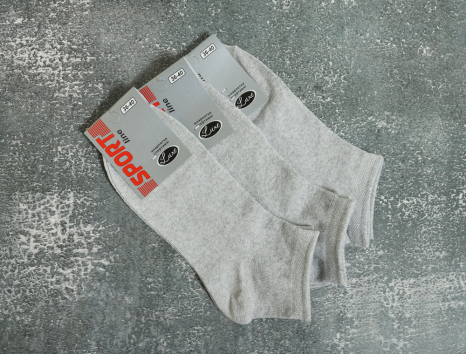 Жіночі шкарпетки Luxe Sport Line короткі з люрексом (36-40) №SL4001