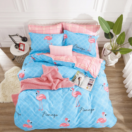 Ткань для постельного белья Сатин S37-2 (A+B) - (60м+60м)