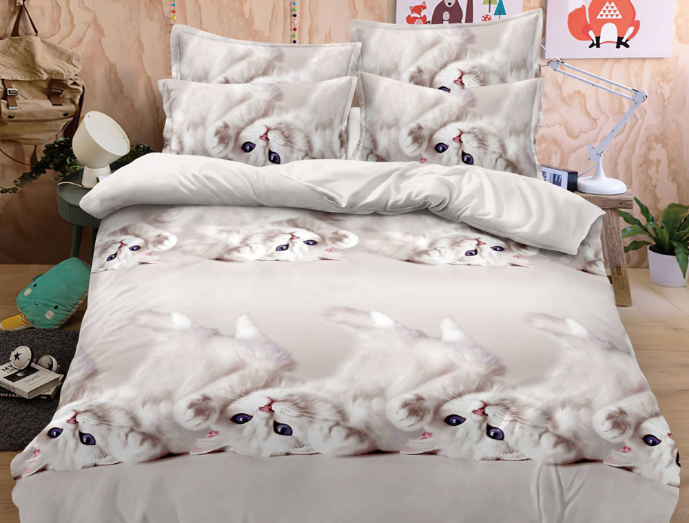 Двоспальний набір постільної білизни 180*220 із полікотону №204665 Черешенька™