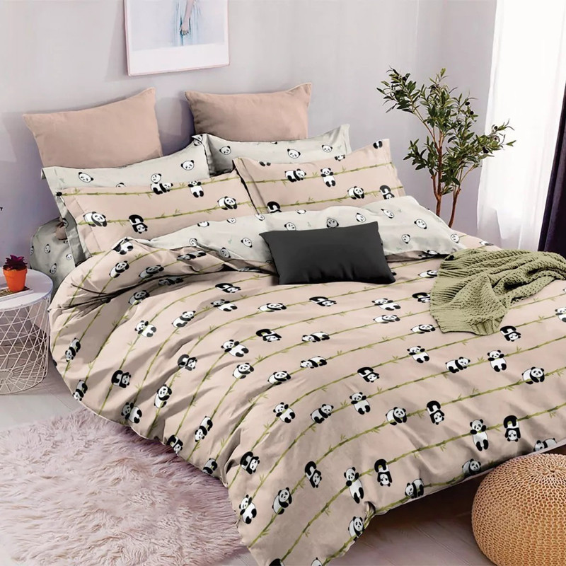 Ткань для постельного белья Бязь "Gold" Lux GLB334 (A+B) - (50м+50м)