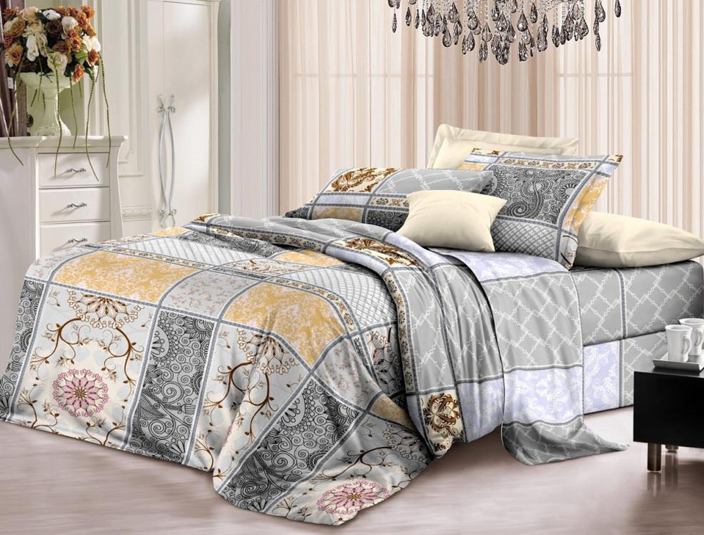 Ткань для постельного белья Бязь "Gold" Lux GL927