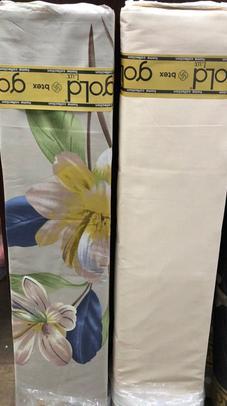 Тканина для постільної білизни Бязь "Gold" Lux GL5439 (A+B) - (50м+50м)