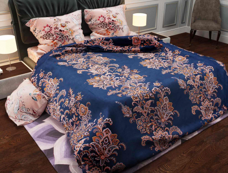 Тканина для постільної білизни Бязь "Gold" Lux GL732 (A+B) - (50м+50м)