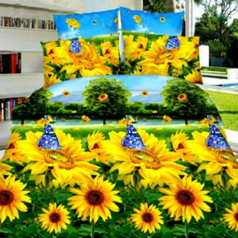 Тканина для постільної білизни Бязь "Gold" Lux GL735