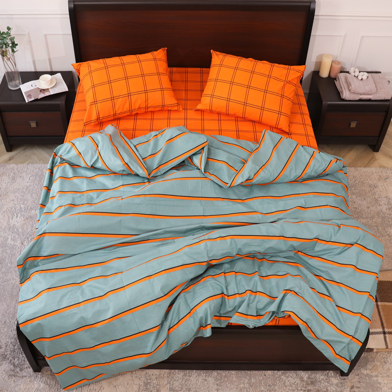 Євро-максі набір постільної білизни 200*220 із Бязі "Gold" №151721AB Черешенка™