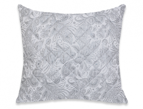 Подушка стьобана на блискавці 70*70 мікрофібра/холлофайбер №7070-9