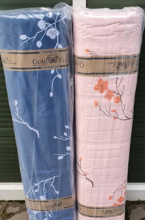 Тканина для постільної білизни Бязь "Gold" Lux GL1257 (A+B) - (50м+50м)