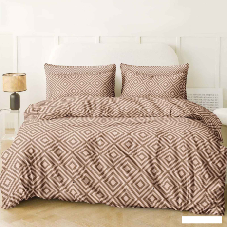 Евро макси набор однотонного постельного белья 200*220 из Бязи "Gold" №51141 Черешенка™