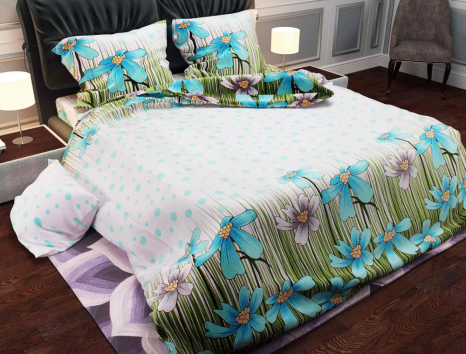 Ткань для постельного белья Бязь "Gold" Lux GL143