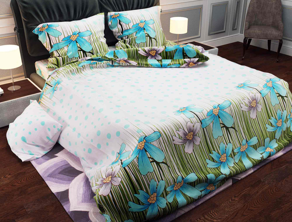 Ткань для постельного белья Бязь "Gold" Lux GL143