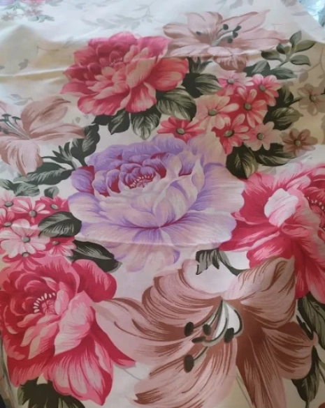 Ткань для постельного белья Бязь "Gold" Lux "Букет цветов" GL4038