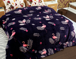 Двоспальний флісовий плед №33418