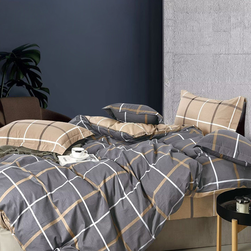 Сімейний набір постільної білизни із Сатину №44317AB Черешенка™