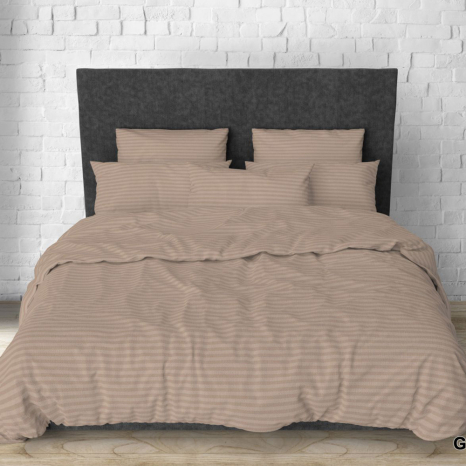 Тканина для постільної білизни Бязь "Gold" Lux смугаста GLS10041 (50м)