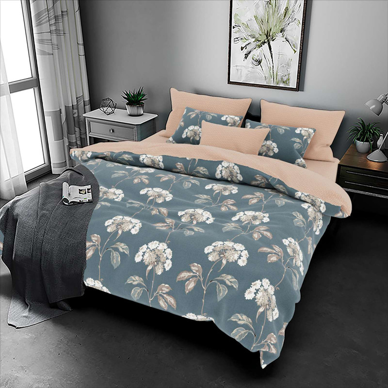 Ткань для постельного белья Бязь "Gold" Lux GL8079 (A+B) - (50м+50м)