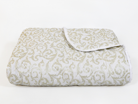 Полуторна літня ковдра мікрофібра/синтепон №41052